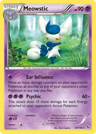 Meowstic (043/106) [XY  Flashfire] Normal - Rare