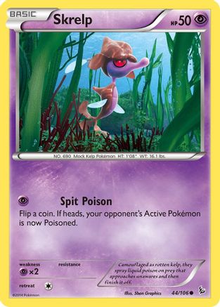 Skrelp (044/106) [XY  Flashfire] Normal - Common