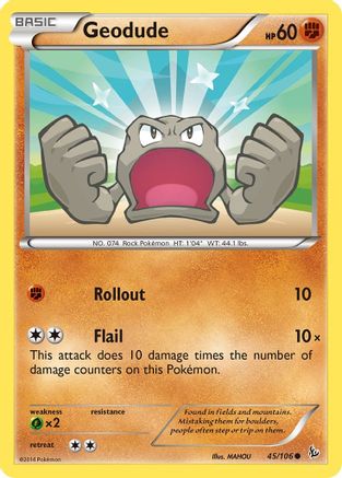 Geodude (045/106) [XY  Flashfire] Normal - Common