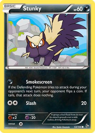 Stunky (053/106) [XY  Flashfire] Normal - Common