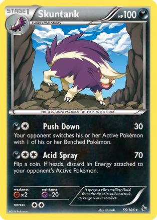 Skuntank (055/106) [XY  Flashfire] Normal - Rare