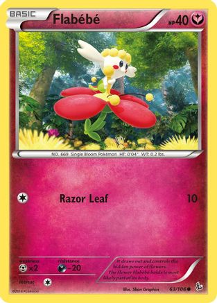 Flabebe (063/106) [XY  Flashfire] Normal - Common