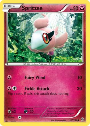Spritzee (067/106) [XY  Flashfire] Normal - Common