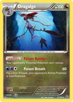 Dragalge (071/106) [XY  Flashfire] Normal - Rare