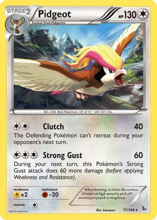 Pidgeot (077/106) [XY  Flashfire] Normal - Rare