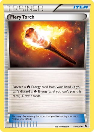 Fiery Torch (089/106) [XY  Flashfire] Normal - Uncommon