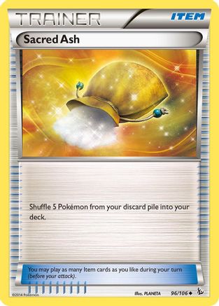 Sacred Ash (096/106) [XY  Flashfire] Normal - Uncommon