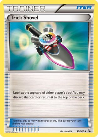 Trick Shovel (098/106) [XY  Flashfire] Normal - Uncommon