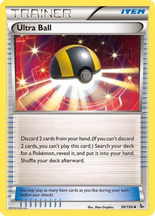 Ultra Ball (099/106) [XY  Flashfire] Normal - Uncommon