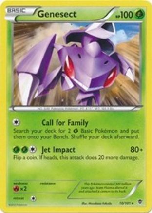Genesect (BW Plasma Blast) (10/101) [Deck Exclusives] Holofoil - Holo Rare