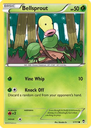 Bellsprout (001/111) [XY  Furious Fists] Normal - Common