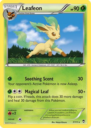 Leafeon (007/111) [XY  Furious Fists] Normal - Rare