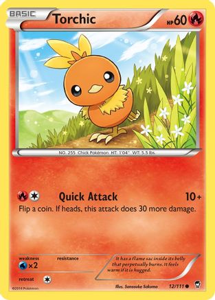 Torchic (012/111) [XY  Furious Fists] Normal - Common