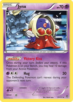 Jynx (037/111) [XY  Furious Fists] Normal - Rare