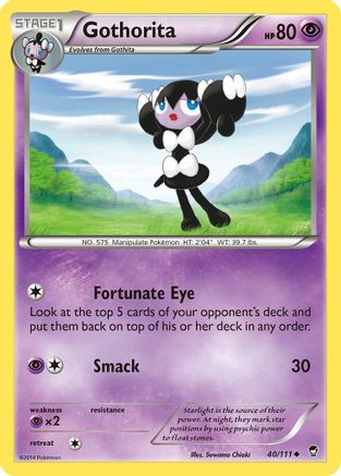 Gothorita (040/111) [XY  Furious Fists] Normal - Uncommon