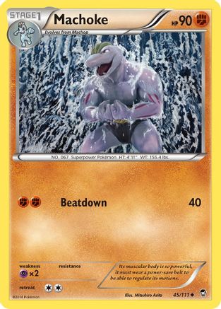 Machoke (045/111) [XY  Furious Fists] Normal - Uncommon