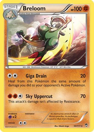 Breloom (050/111) [XY  Furious Fists] Normal - Rare