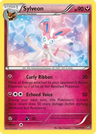 Sylveon (072/111) [XY  Furious Fists] Normal - Rare