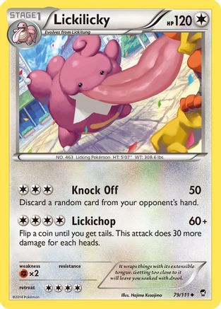 Lickilicky (079/111) [XY  Furious Fists] Normal - Uncommon