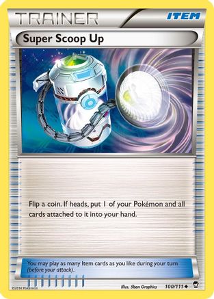 Super Scoop Up (100/111) [XY  Furious Fists] Normal - Uncommon