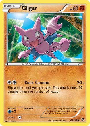 Gligar (46/119) [XY  Phantom Forces] Normal - Common