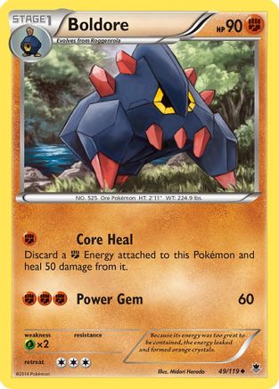 Boldore (49/119) [XY  Phantom Forces] Normal - Uncommon