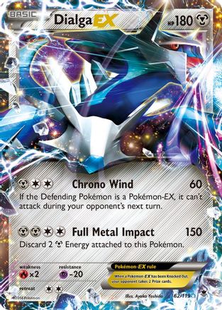 Dialga EX (062/119) [XY  Phantom Forces] Holofoil - Ultra Rare