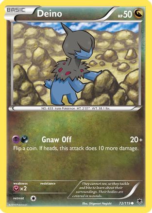 Deino (72/119) [XY  Phantom Forces] Normal - Common