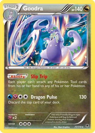 Goodra (077/119) [XY  Phantom Forces] Holofoil - Holo Rare