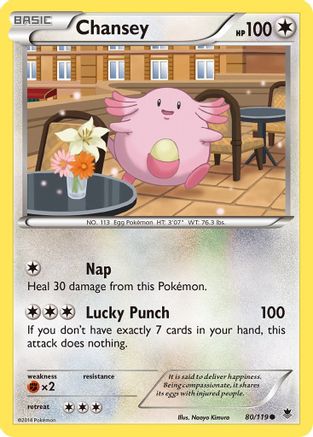 Chansey (080/119) [XY  Phantom Forces] Normal - Common
