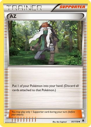 AZ (091/119) [XY  Phantom Forces] Normal - Uncommon