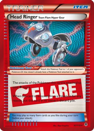 Head Ringer (097/119) [XY  Phantom Forces] Holofoil - Holo Rare