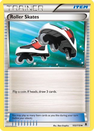Roller Skates (103/119) [XY  Phantom Forces] Normal - Uncommon