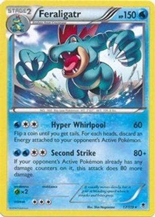 Feraligatr (XY Phantom Forces) (17/119) [Deck Exclusives] Normal - Rare