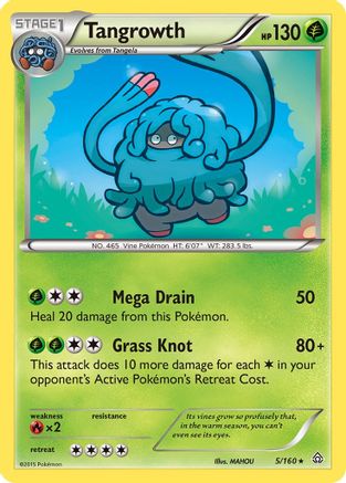 Tangrowth (5/160) [XY  Primal Clash] Normal - Rare