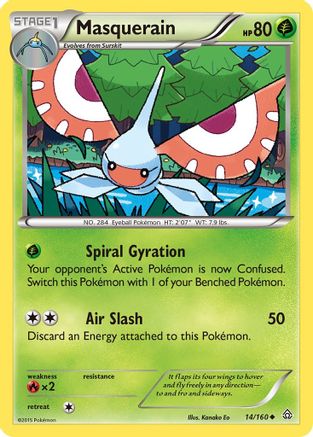 Masquerain  XY  Primal Clash - Uncommon