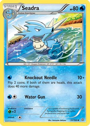 Seadra (31/160) [XY  Primal Clash] Normal - Uncommon