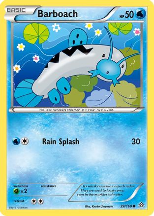 Barboach (39/160) [XY  Primal Clash] Normal - Common