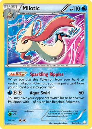 Milotic (044/160) [XY  Primal Clash] Holofoil - Holo Rare