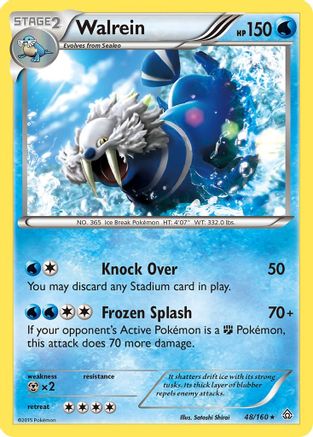 Walrein (48/160) [XY  Primal Clash] Normal - Rare