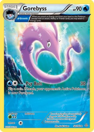 Gorebyss (Alpha) (052/160) [XY  Primal Clash] Normal - Rare