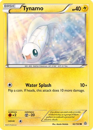 Tynamo (62/160) [XY  Primal Clash] Normal - Common