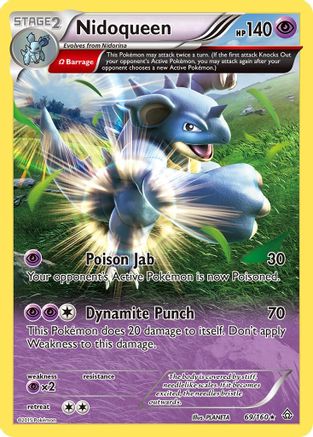 Nidoqueen (Omega) 069  XY  Primal Clash - Rare