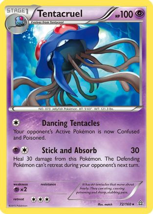 Tentacruel (72/160) [XY  Primal Clash] Normal - Rare