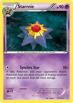 Starmie (073/160) [XY  Primal Clash] Normal - Rare