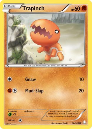Trapinch (082/160) [XY  Primal Clash] Normal - Common