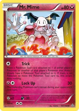 Mr. Mime 101  XY  Primal Clash - Uncommon