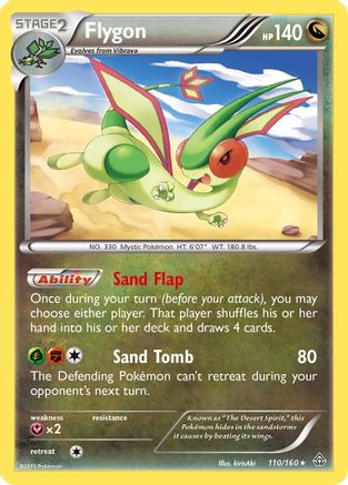 Flygon (110/160) [XY  Primal Clash] Holofoil - Holo Rare