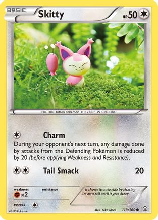Skitty (113/160) [XY  Primal Clash] Normal - Common