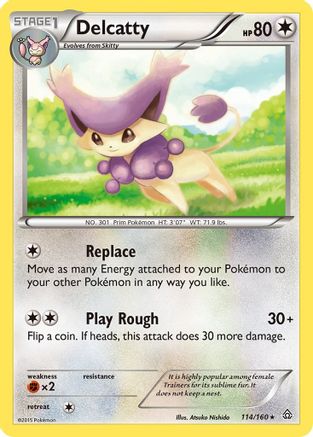 Delcatty (114/160) [XY  Primal Clash] Normal - Rare